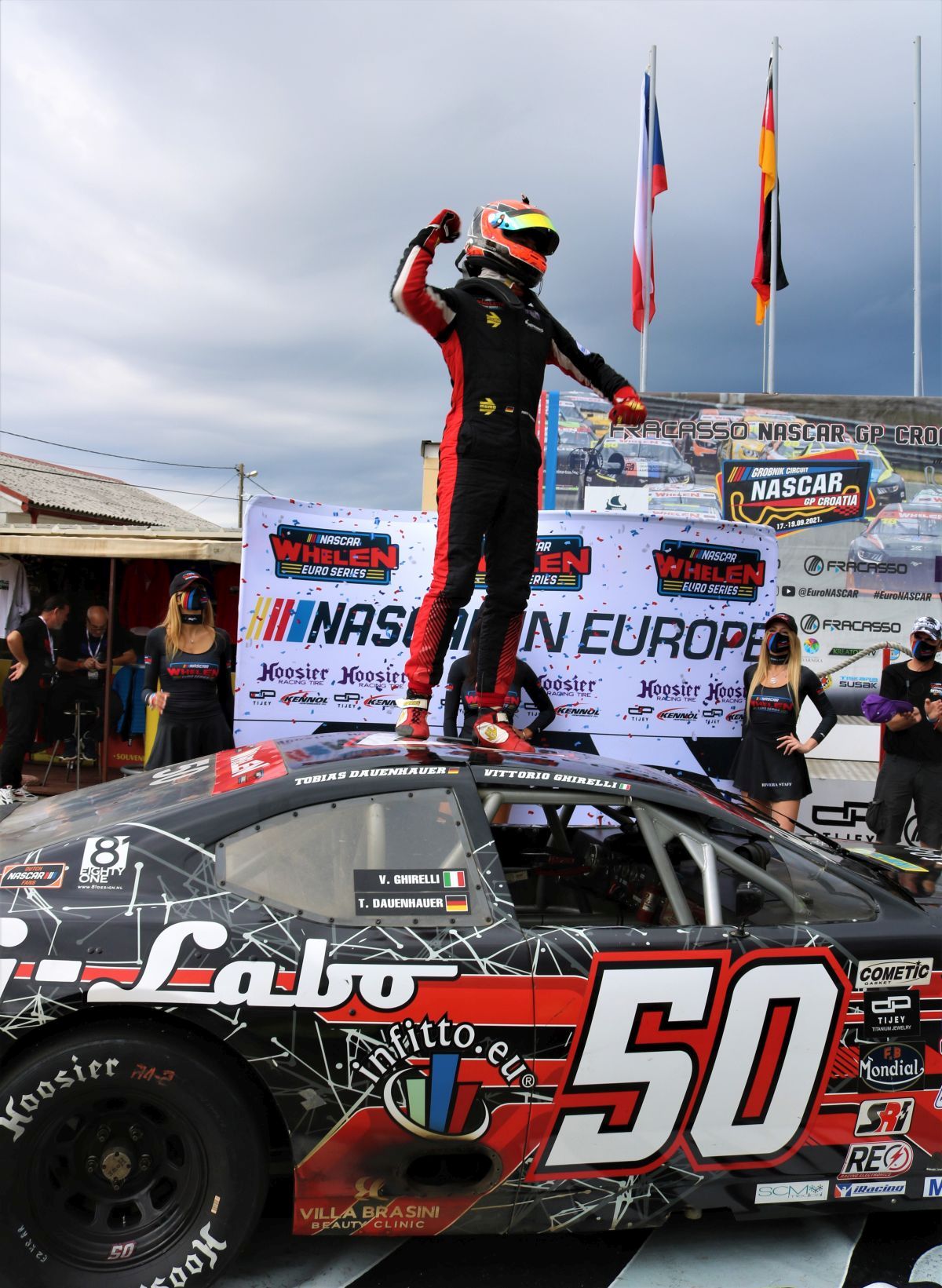 Tobias Dauenhauer (D) Rookie Champion in der EuroNASCAR Series 2020