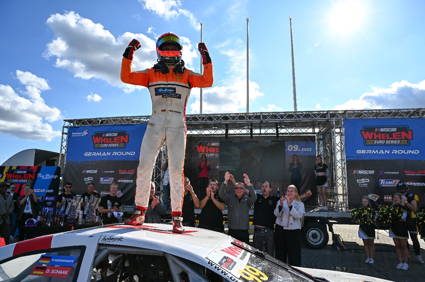 Tobias Dauenhauer (D) Rookie Champion in der EuroNASCAR Series 2020